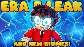 FIRST ERA 7 LEAK LOOKS INSANE!! NEW AURAS AND BIOMES COMING TO ROBLOX SOL'S RNG!