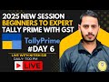 Day - 6 || Tally with GST - Live Class with Nitish Sir | Beginners to Advanced