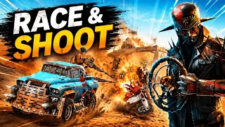 dead paradise car race shooter gameplay | ये Gadi कुछ ज्यादा ही फायर कर रही है  | #racinggames screenshot 4