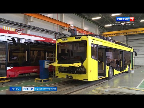 В Петербурге тестируют троллейбус с увеличенным автономным ходом