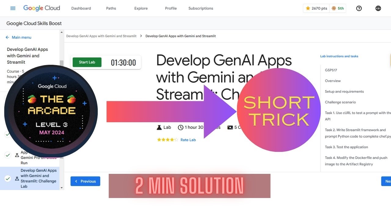 Develop GenAI Apps With Gemini And Streamlit Challenge Lab GSP517 develop-genai-apps-with-gemini-and-streamlit-challenge-lab-gsp517