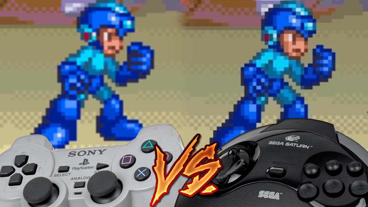playstation vs sega saturn mega man 8 youtube