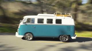 1965 VW Bus Camper Driving Video