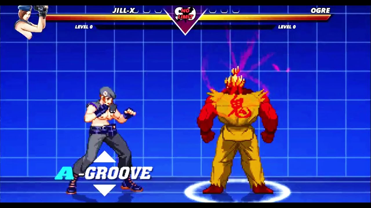 JILL vs OGRE -The King of Fighter