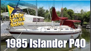 SOLD !!! 1985 Islander P40 Sailboat for sale at Little Yacht Sales, Kemah Texas