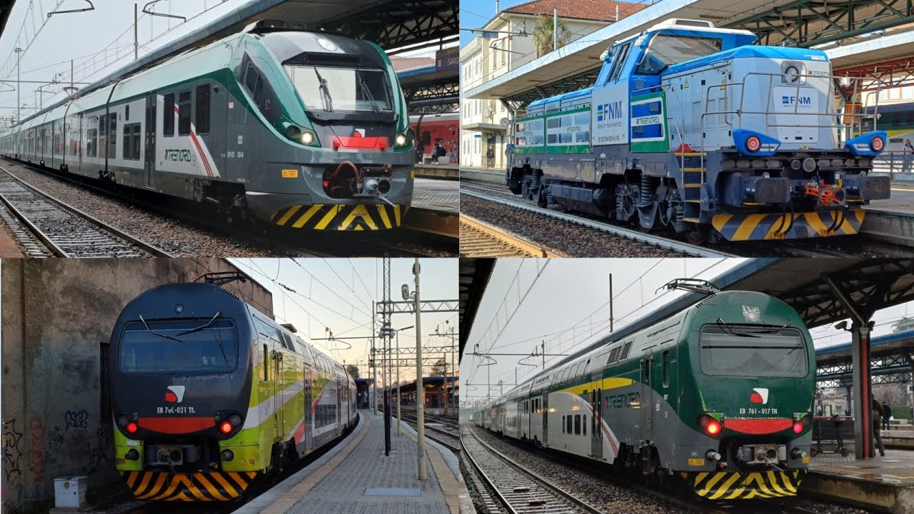 STAZIONE DI SARONNO | TRENI IN ARRIVO E IN PARTENZA