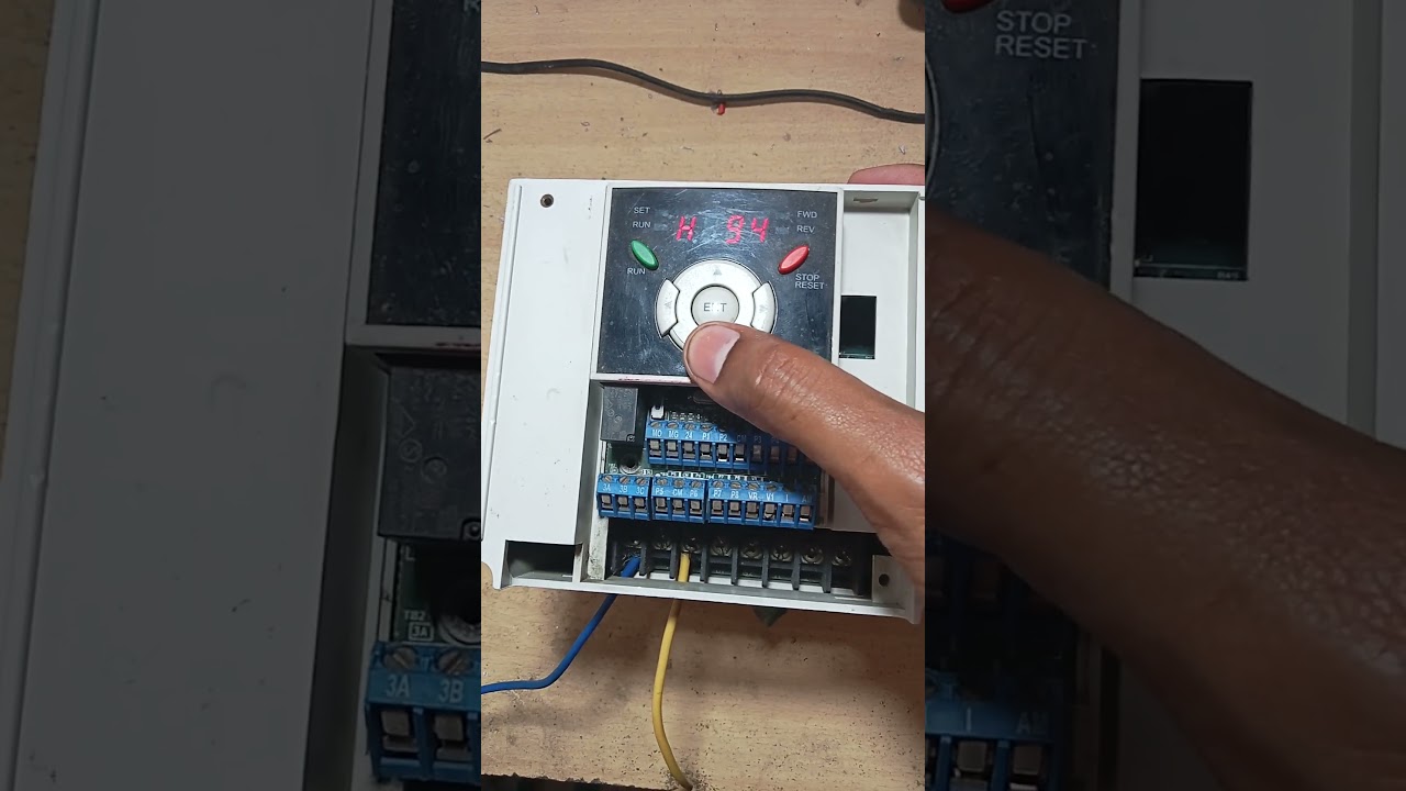 LS VFD IG5A PROGRAMMING AND FACTORY RESET
