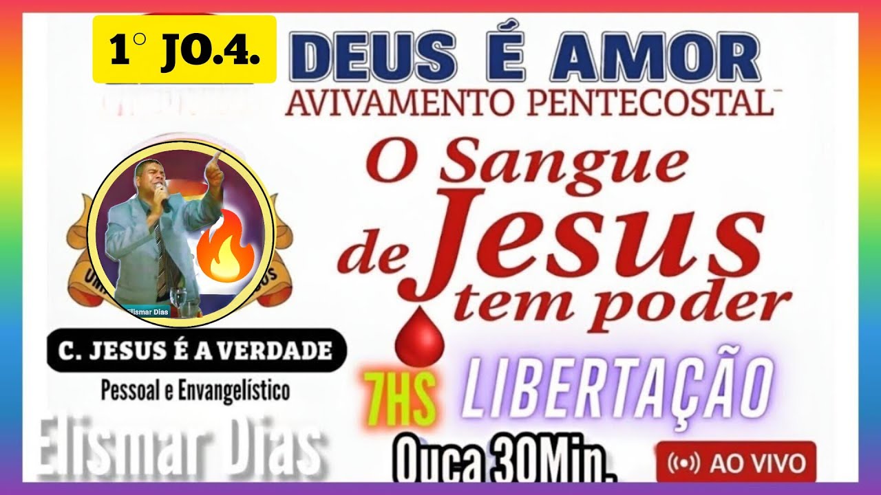 🌈AO VIVO IPDA | Oração Manhã 7H | Jejum da Restauração e paz #oração7h #oração18h #Oração12h