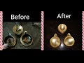 Best Trick To Clean Brass Or Copper Diyas | How To Clean Brass | Copper Vessel Easily