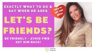 ♡♡ please support my work & subscribe : https://goo.gl/znm53x when
a guy says: "let's be friends" or just and you want more. like
video...