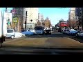 Жёстко подрезал автобус на Московской