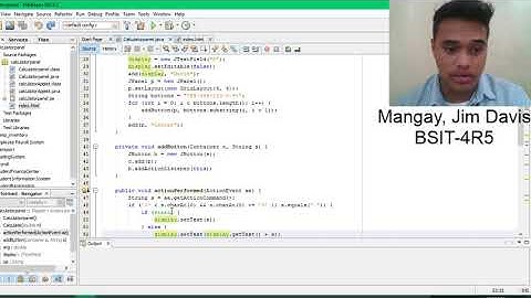 Java applet calculator(part1)