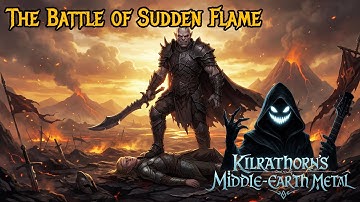 The Battle of Sudden Flame | Middle-Earth Metal | (Fully Animated Original Song)