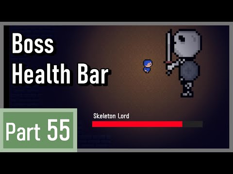 Boss Health Bar - How to Make a 2D Game in Java #55