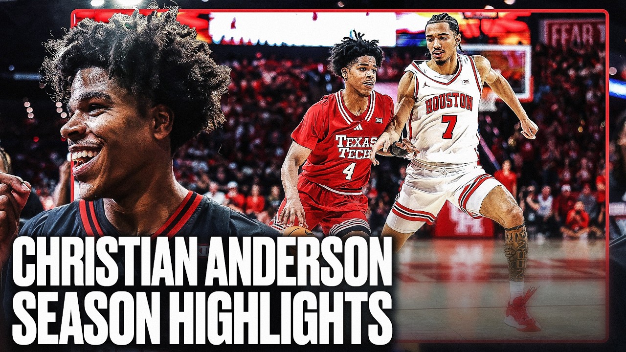 Christian Anderson's Sophomore Jump Was ELITE | 2025-26 Texas Tech Season Highlights