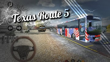 Bus Simulator 2023 | Texas Route 5 | Best bus Gameplay Walkthrough ( Android/IOS ) #bestgame