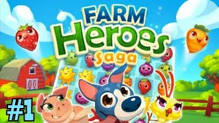 Farm Heroes Saga (Mobile) "Cropmania" Let's Play Part #1 screenshot 4