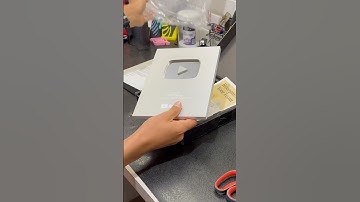 Unboxing my YouTube play button #3dprinting #youtubecreatorawards