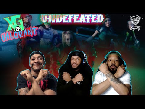 XG & VALORANT - UNDEFEATED (Performance Video) 🌹REACTION🌹