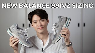 สรุป Size New Balance 991v2