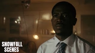 Snowfall 6x4| Franklin takes over the cookhouse and f*cks up a soldier's face