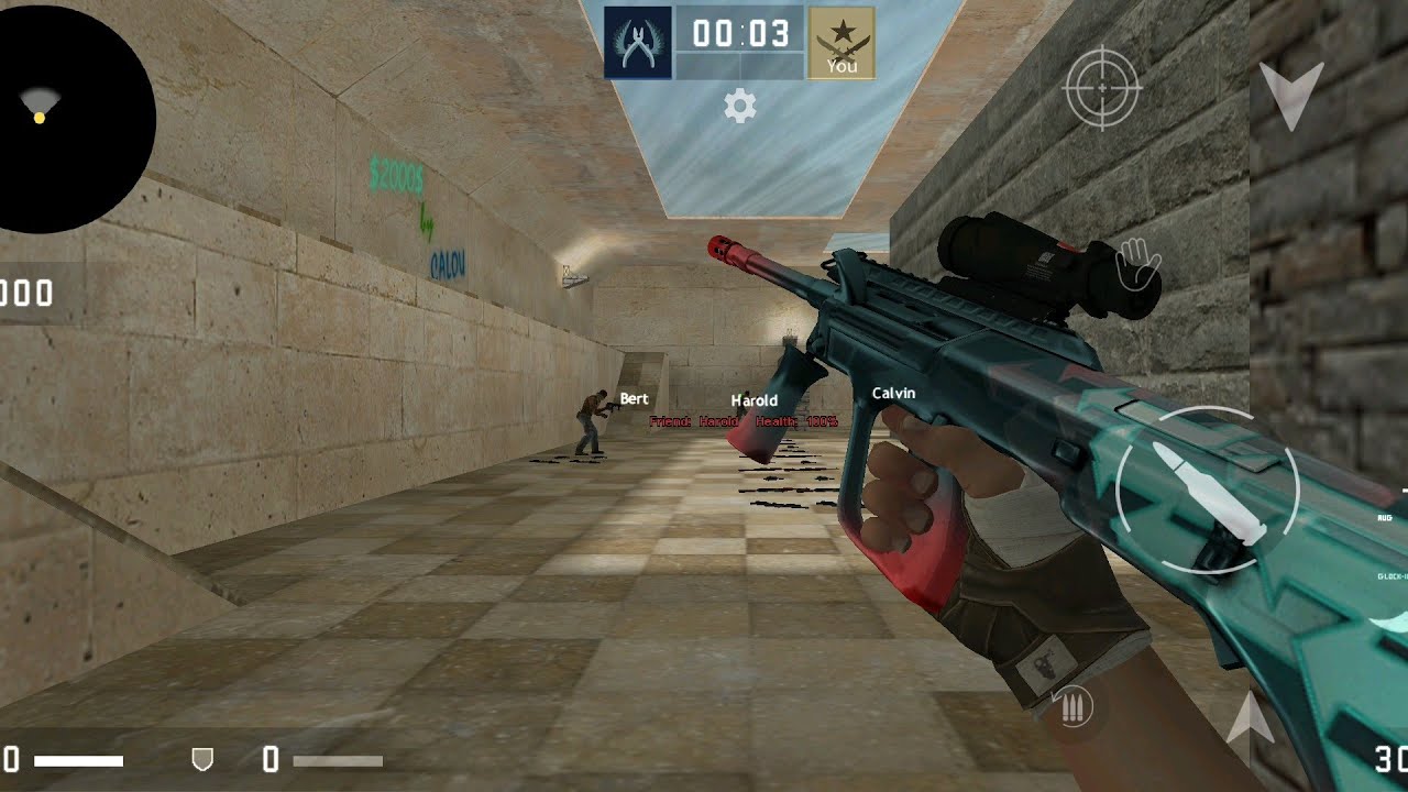 Counter Strike 2 Ranked Gameplay 4K (No Commentary) bots map dust 2