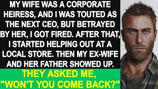 My wife, a corporate heiress, betrayed me and I got fired. One day, she asked me to come back.