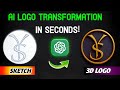 🔥ChatGPT Logo Design Tutorial | AI Se Logo Kaise Banaye | Logo Design 2025