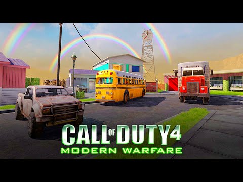 NUKETOWN from BLACK OPS in CALL OF DUTY 4! 🔥 (CoD4 Custom Maps)