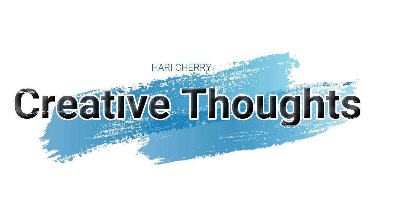 Creative Thoughts - YouTube