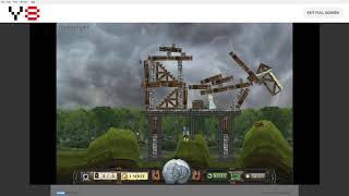 Y8 Games | Flash games: Crush the Castle 2 (Walkthrough) screenshot 2