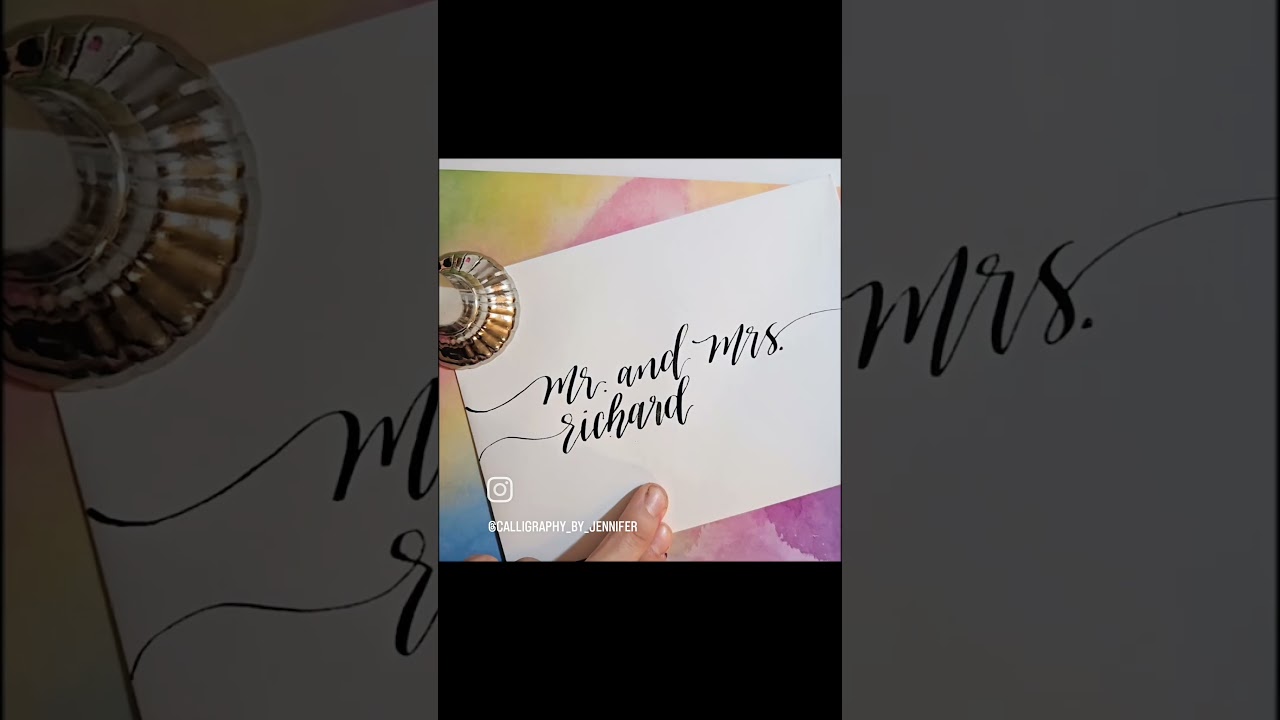 #calligraphybyjennifer