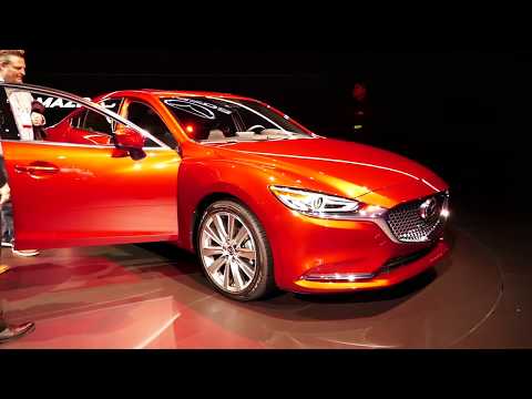 New 2018 Mazda Mazda6 Sedan - Exterior Tour - 2017 LA Auto Show, Los Angeles CA