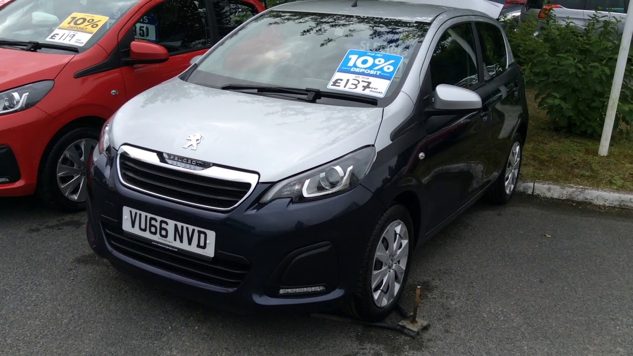 2016 Peugeot 108 1.0 Active VU66 NVD at St Peters Peugeot Worcester