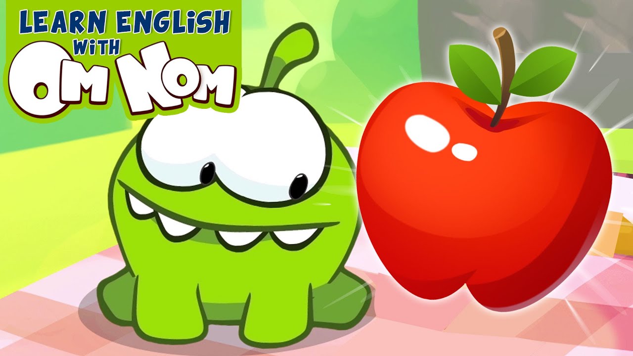 ⁣Om Nom Loves Apple | Fun Learning Videos For Children | Learn English with Om Nom