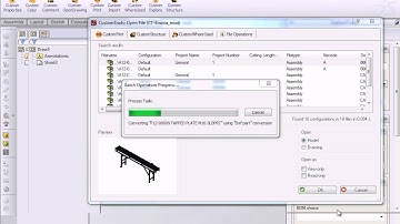 CustomTools: Automate the creation of Dxf/Dwg from parts