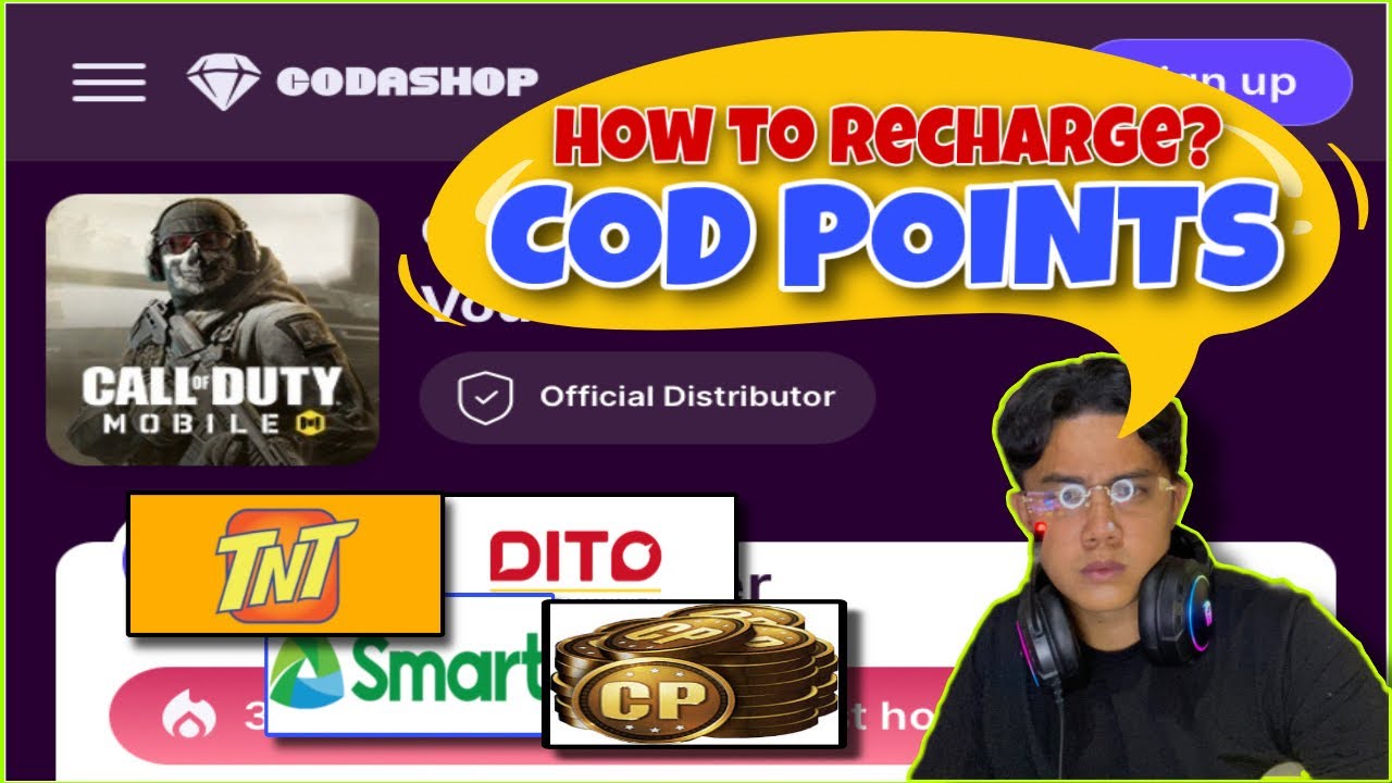 NEW! PAANO MAG RECHARGE NG CP OR COD POINTS SA CODM GAMIT ANG LOAD ...