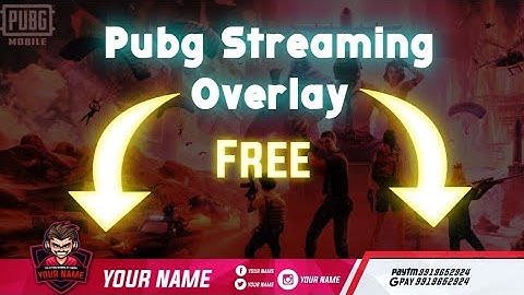 Pubg Overlay for steaming |Do you want to learn it ?? | Seekhna Hai To Yes Bolo Comment Me   ??????