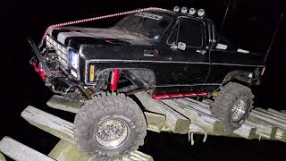 TRX4 HIGH TRAIL NIGHT RUN.
