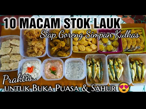 Original 10 Macam Stok Lauk Frozen Praktis untuk Menu Sahur dan Buka Puasa Ramadhan, frozen food Recipes