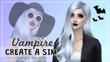 The Sims 4: Create a Sim | Vampire (Halloween Theme) | Marielitai Gaming