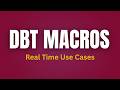DBT Macro | DBT Real Time Use Case | Regexp Macro | Table Creation in DBT