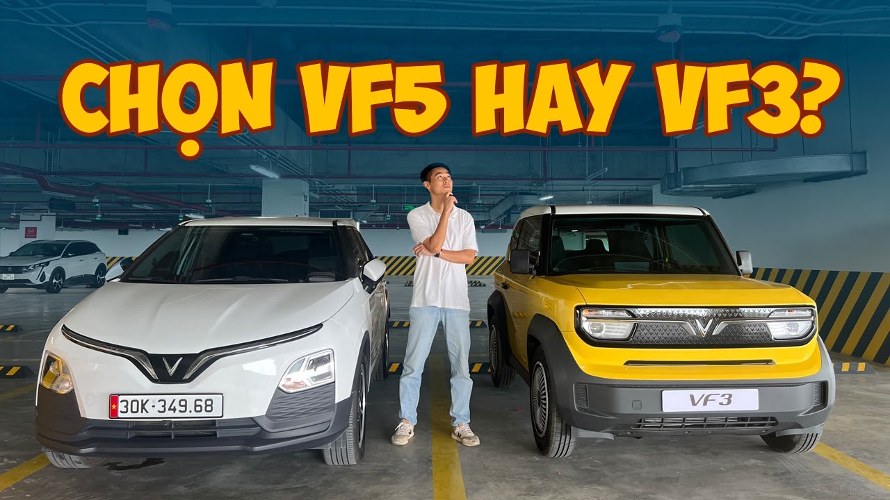 Outline Video Chọn Vinfast VF5 hay VF3? | Xế Cộng