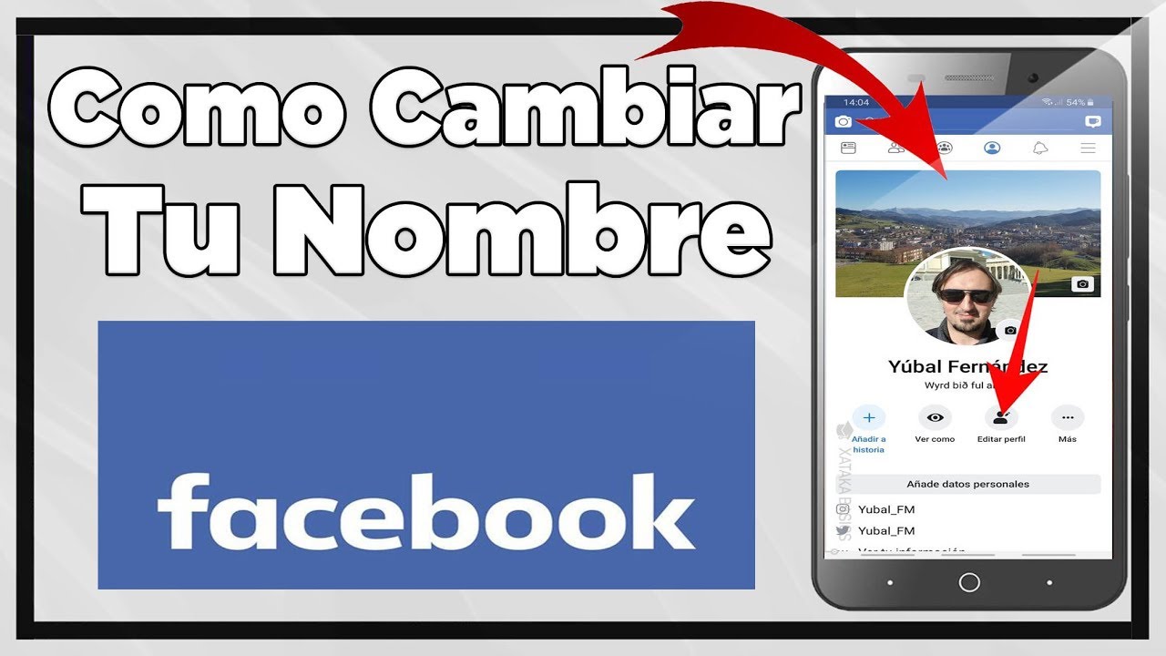 Cómo poner un solo nombre en Facebook ≫ Solucionado