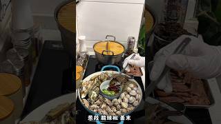 Ultimate Fresh Seafood Platter | Steamed Shellfish &amp; Spicy Garlic Sauce Feast #food #cooking