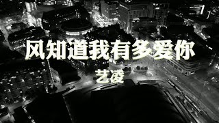 艺凌~风知道我有多爱你『就连风都知道 我有多爱你』【动态歌词纯享练唱版带拼音】