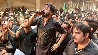 20 Muharram 2026 | Ali Hamza - Mehman Bana Ke Lut Leya | Live Noha At Kali Bari Taxali Gate Lahore