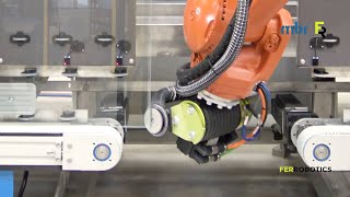 Dry Seaming of flat glass with FerRobotics AAK XS