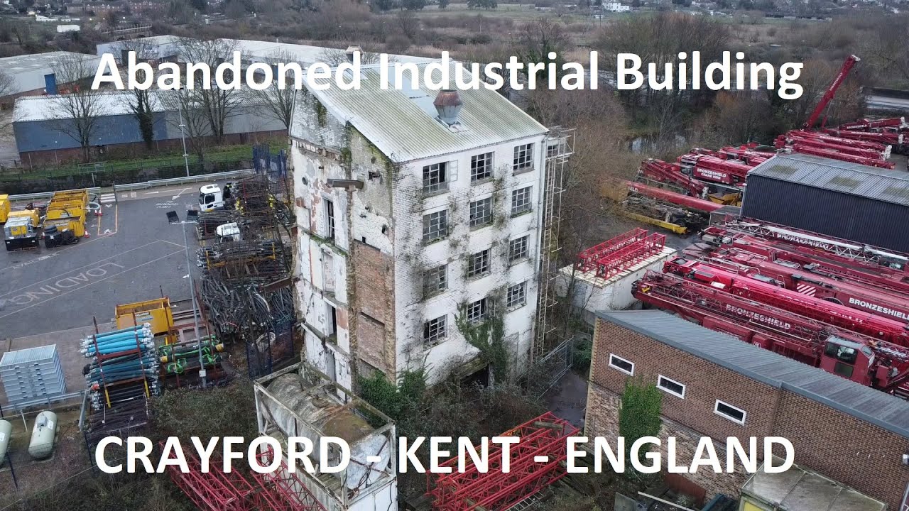 Abandoned Industrial Building - Crayford - Kent - England - January 2024
