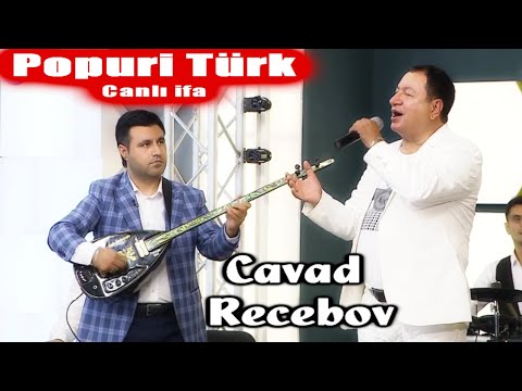 Cavad Recebov | Popuri ( TURK) | live on TV | Canli ifa |